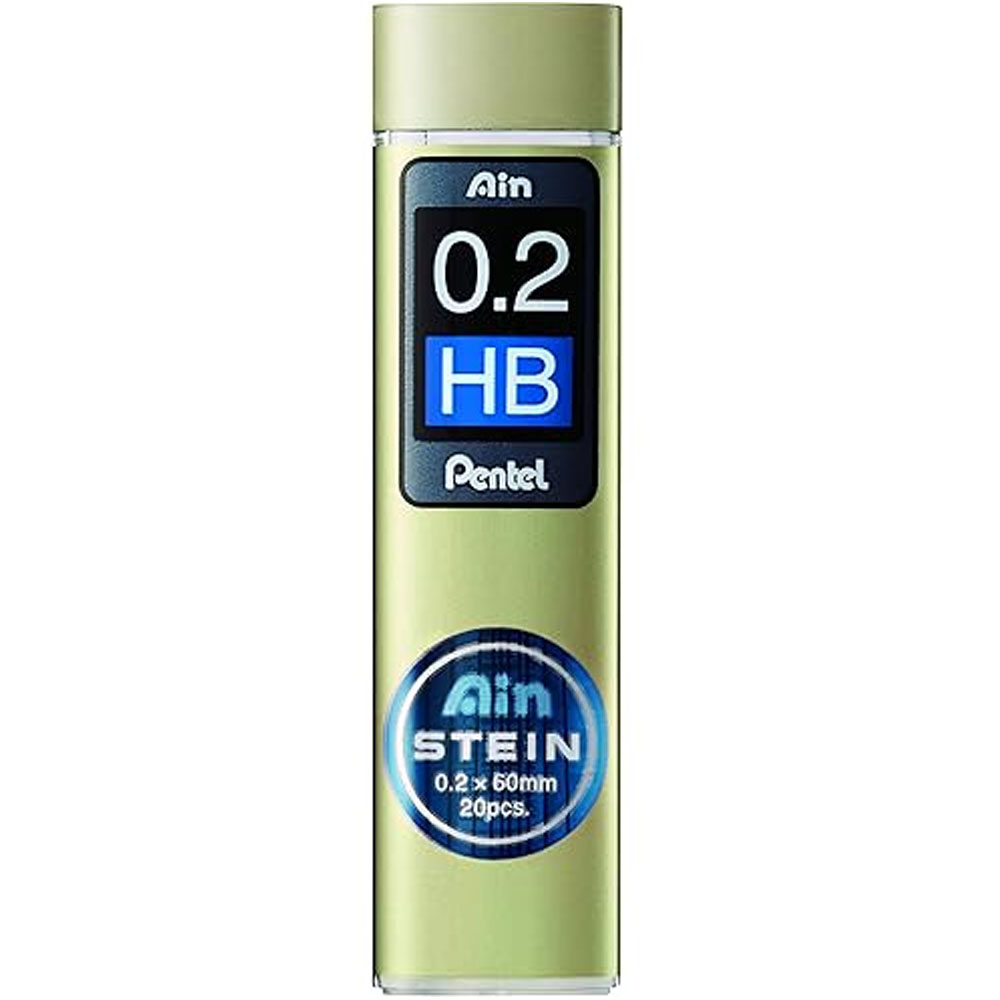 PENTEL 0.2 MM Hİ-POLYMER AIN STEIN MİN 20 ADETLİK HB