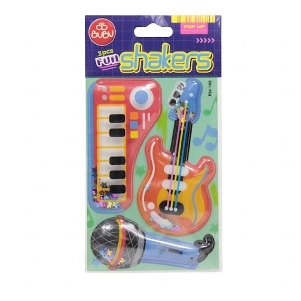BU-BU STİCKERS POP UP SHAKERS MÜZİK 20.5X11