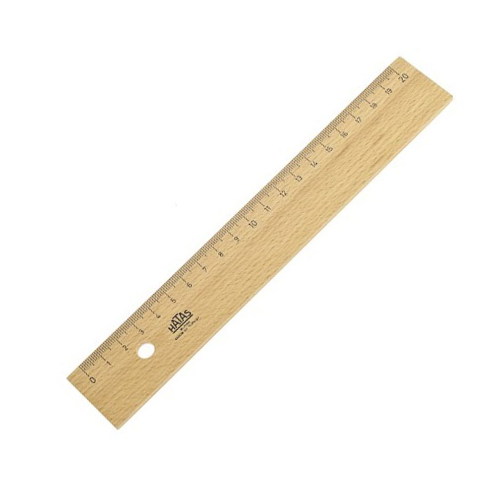HATAS TAHTA CETVEL 20 CM 00020