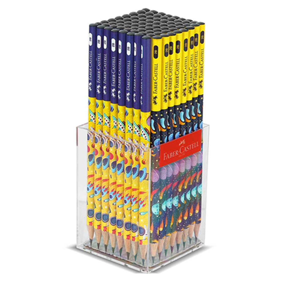 Faber-Castell Kurşun Kalem Uzay Macerası 2B 5244 000067 - 72'li Paket