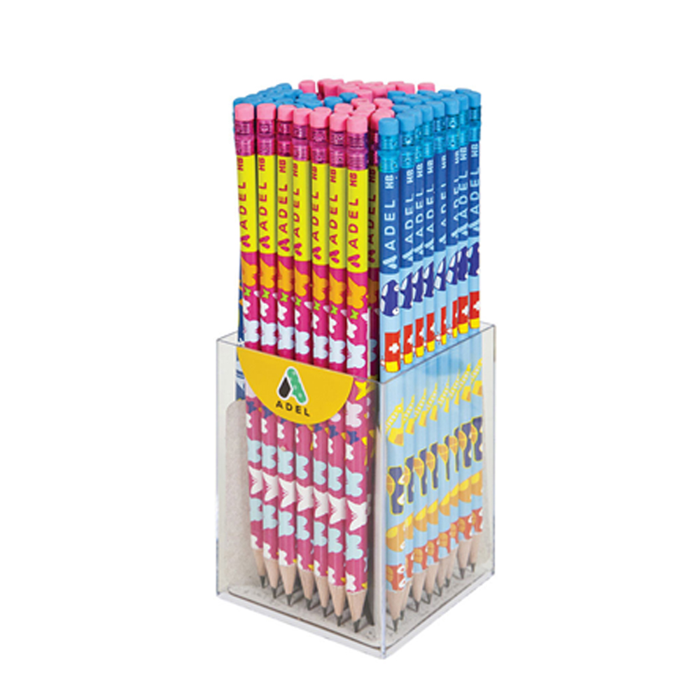 Adel Kurşun Kalem Kids Silgili 2031 151001 - 72'li Paket