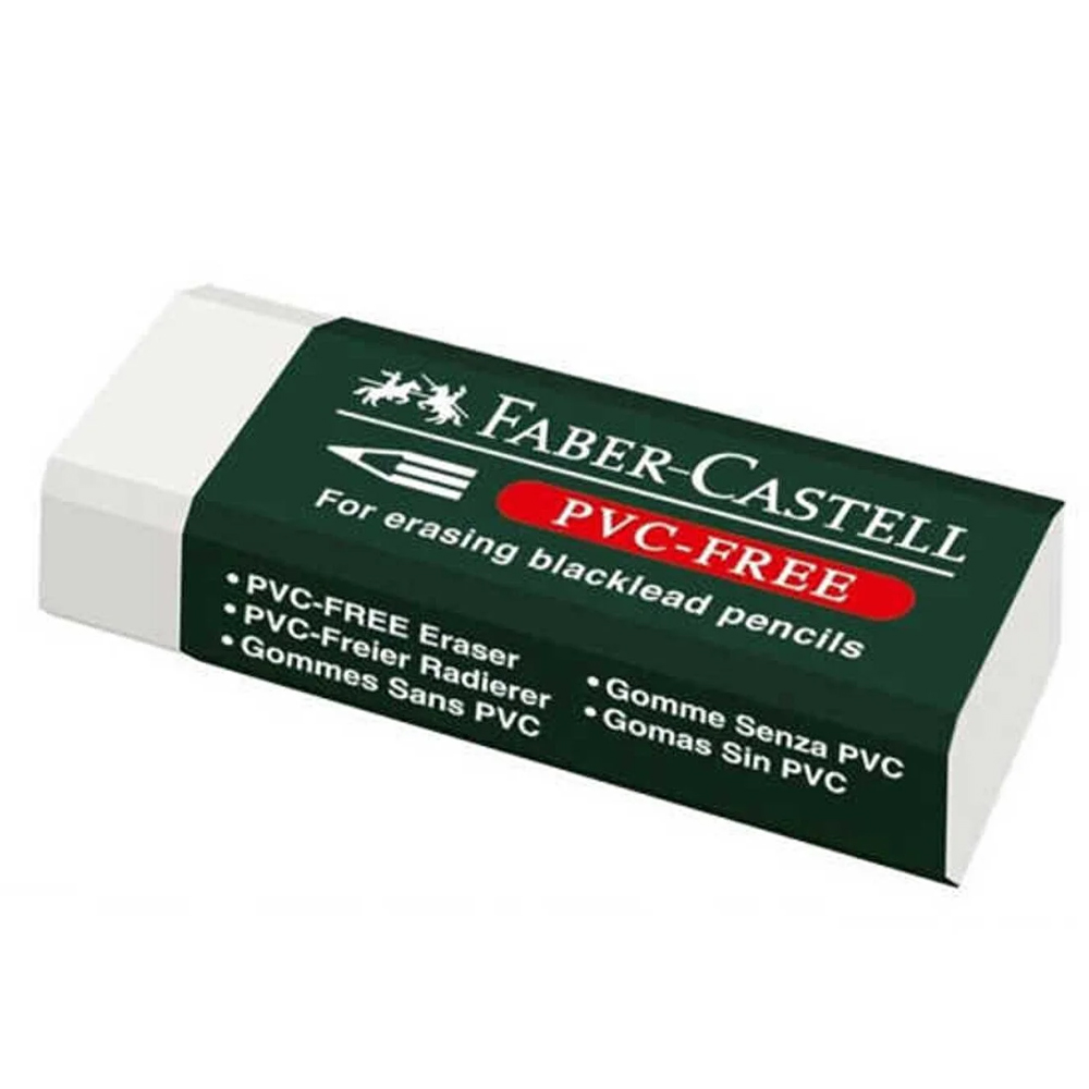 Faber-Castell Öğrenci Silgisi 20 Lı Beyaz (7085-20) 18 85 39 - 20'li Paket