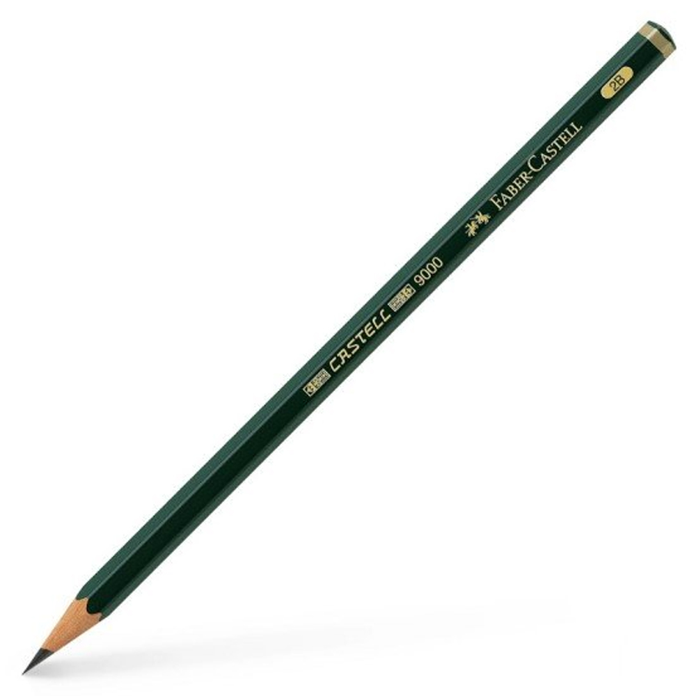 Faber-Castell Kurşun Kalem Dereceli 2B 9000 - 12'li Paket