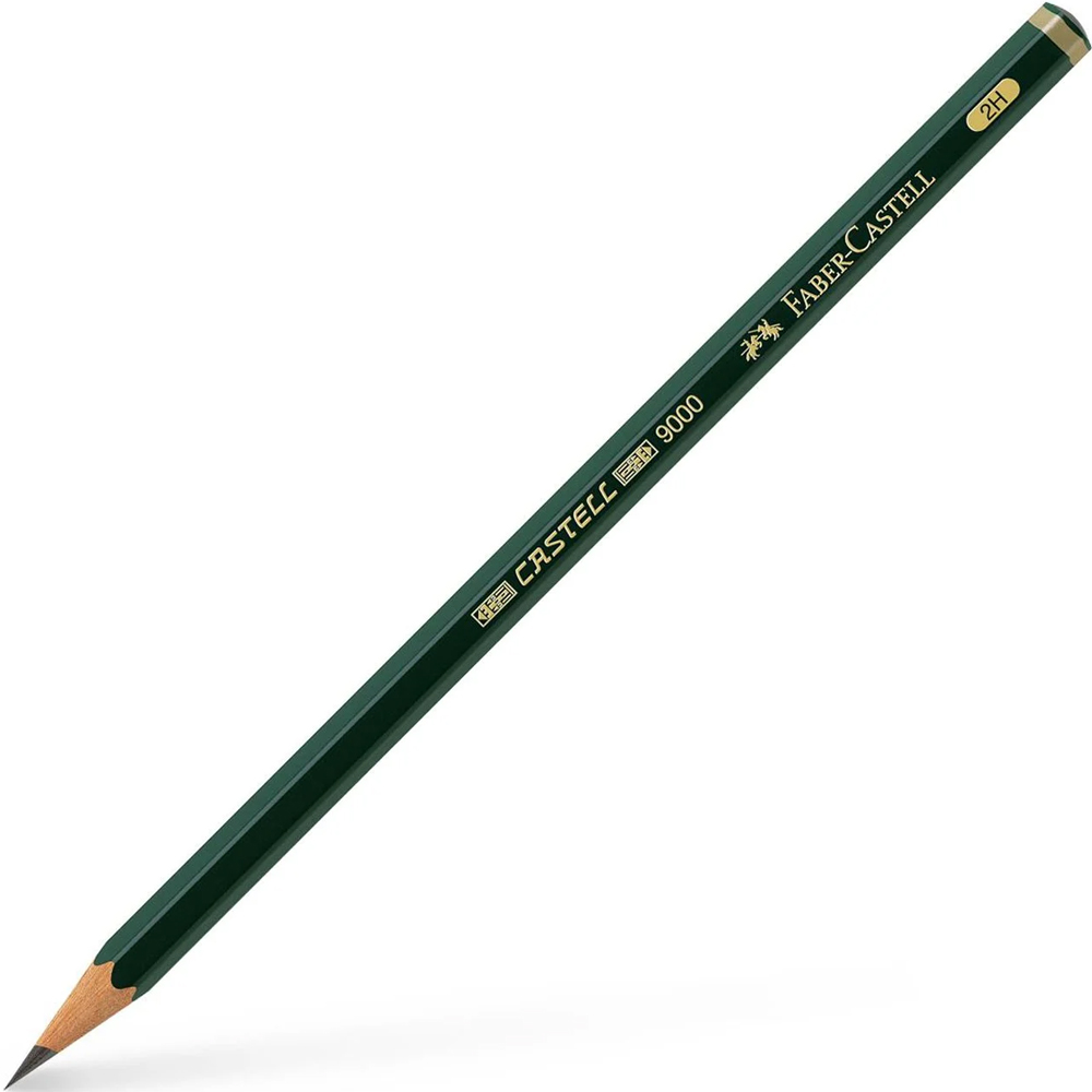 Faber-Castell Kurşun Kalem Dereceli 2H 9000 - 12'li Paket