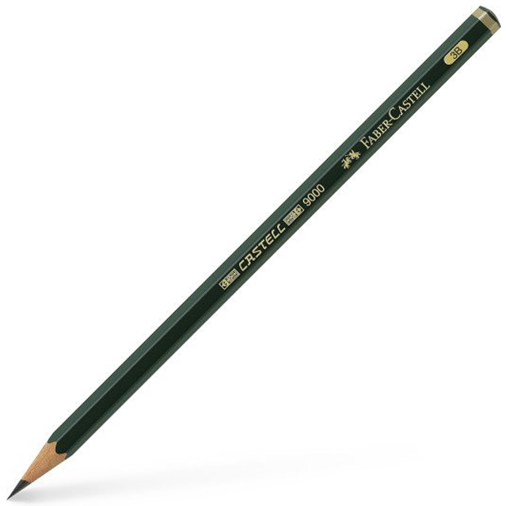 Faber-Castell Kurşun Kalem Dereceli 3B 9000 - 12'li Paket