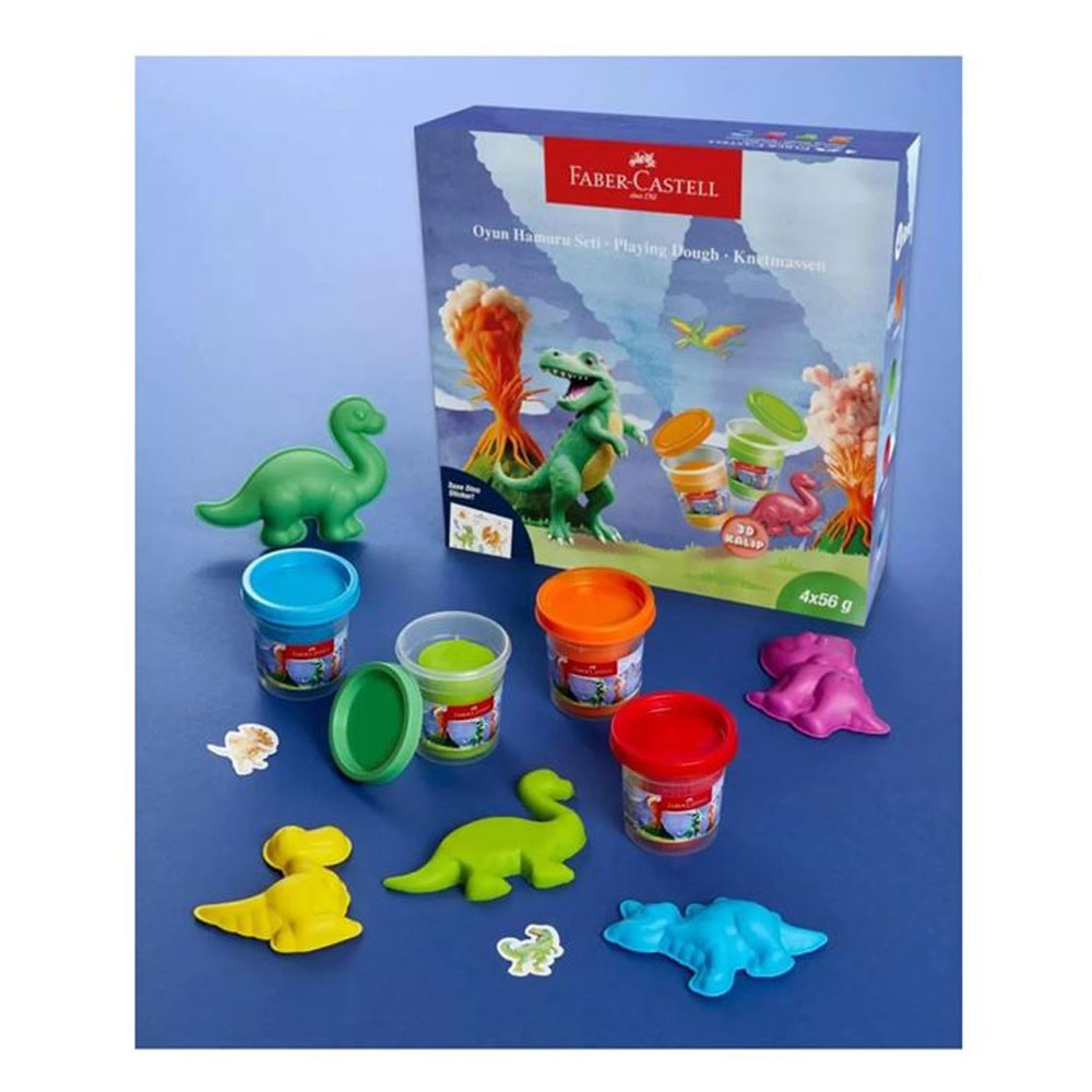 Faber-Castell Dino Oyun Hamuru Seti 5170 000047