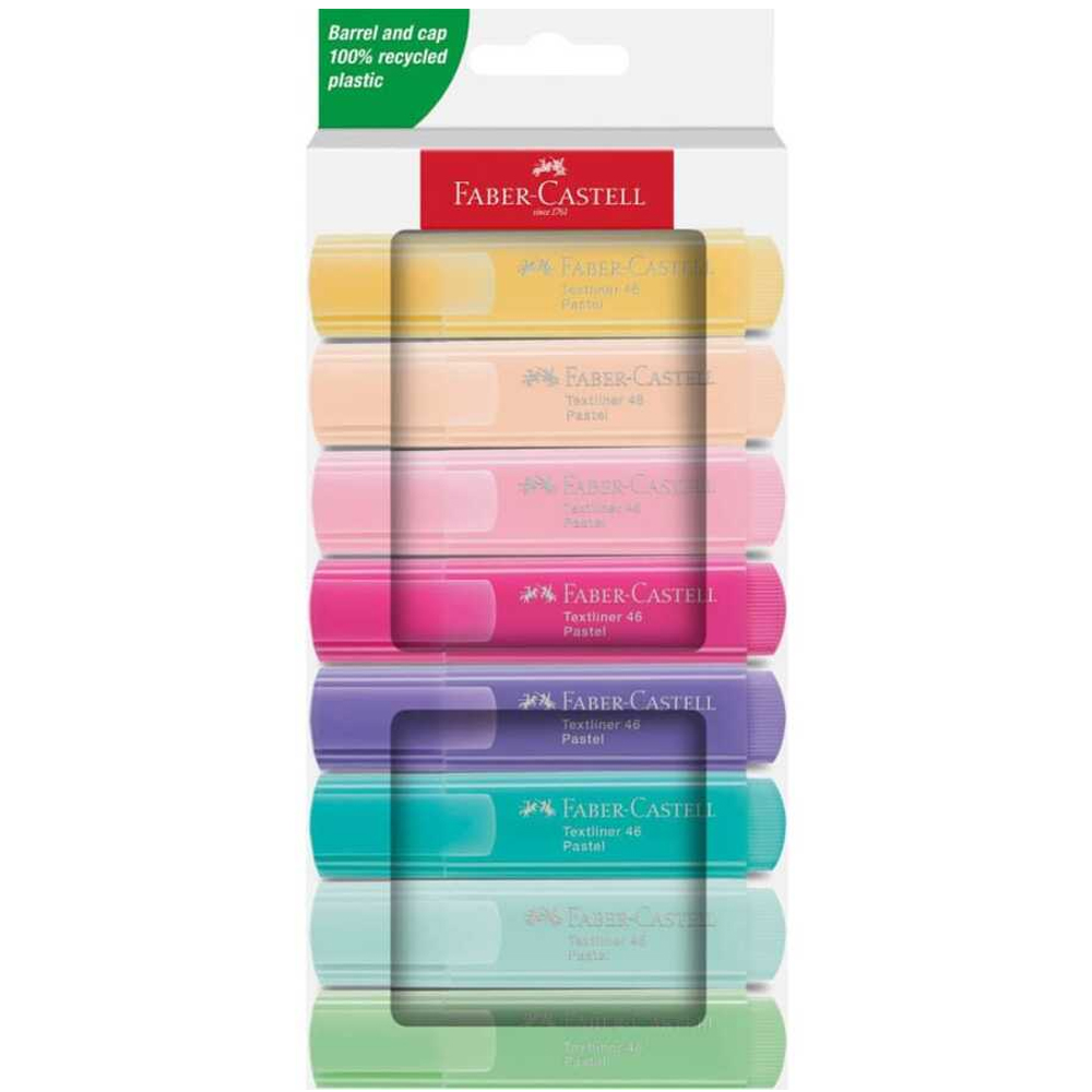 Faber-Castell Fosforlu Kalem Pastel 8 Li 46