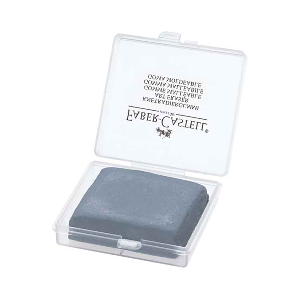 Faber-Castell Öğrenci Silgisi Hamur Plastik Kutulu Gri 12 72 20 - 18'li Paket