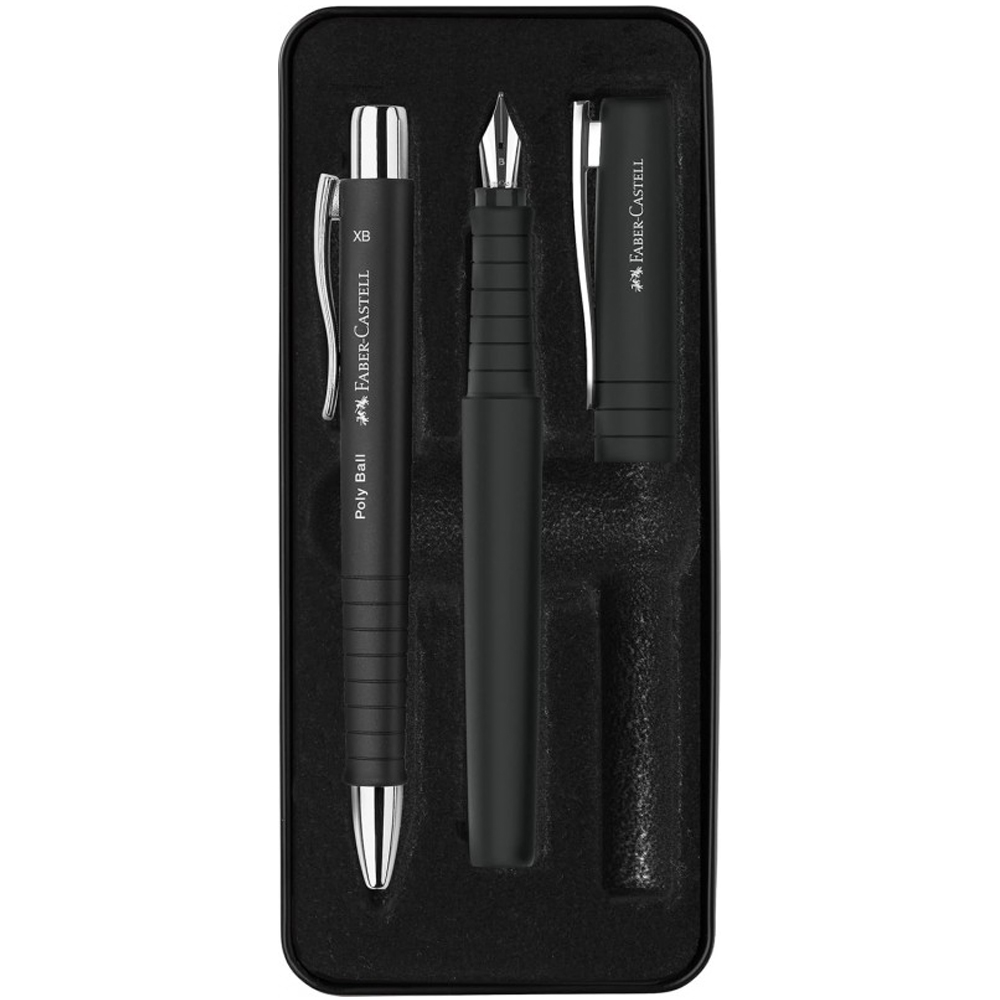 Faber-Castell Polyball Hediye Seti Siyah 517 824 1050