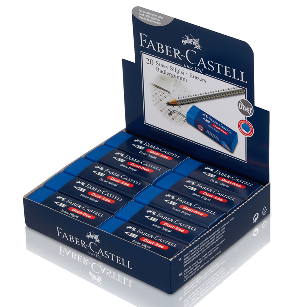 Faber-Castell Sınav Silgisi 20 Li 5130187212 - 20'li Paket