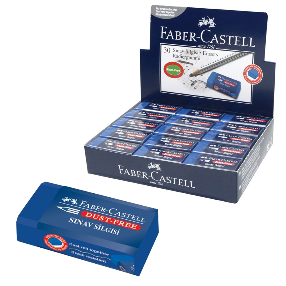 Faber-Castell Sınav Silgisi 30 Lu 5131187136 - 30'lu Paket