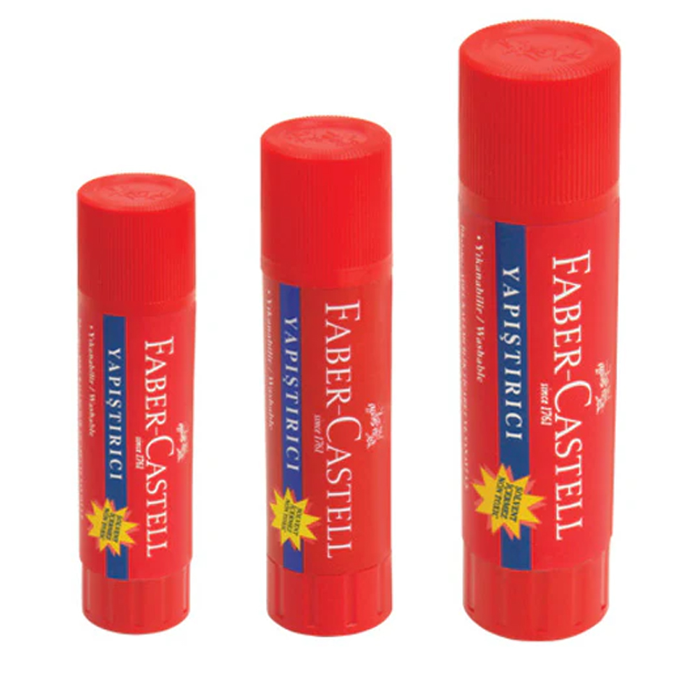 Faber-Castell Stick Yapıştırıcı 40 Gr 5088 179540 - 12'li Paket