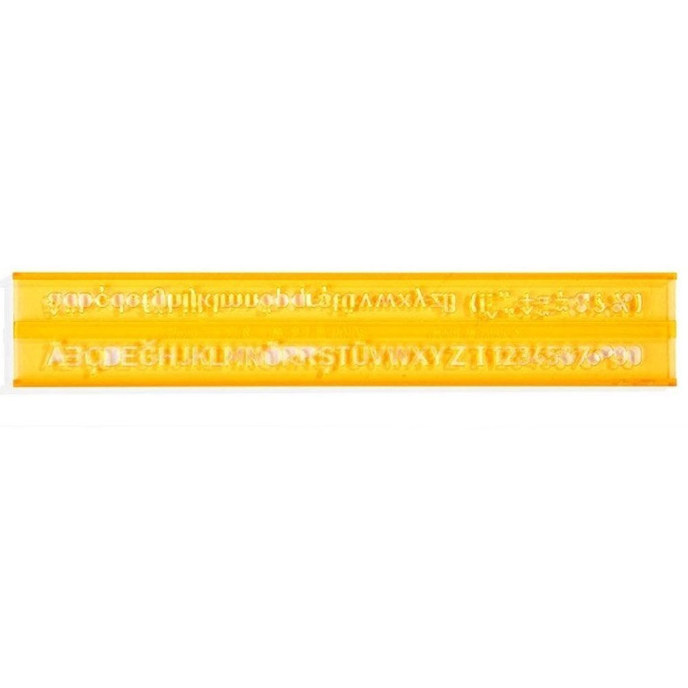 HATAS TEKNİK RESİM-YAZI ŞABLONU 5 MM 02210