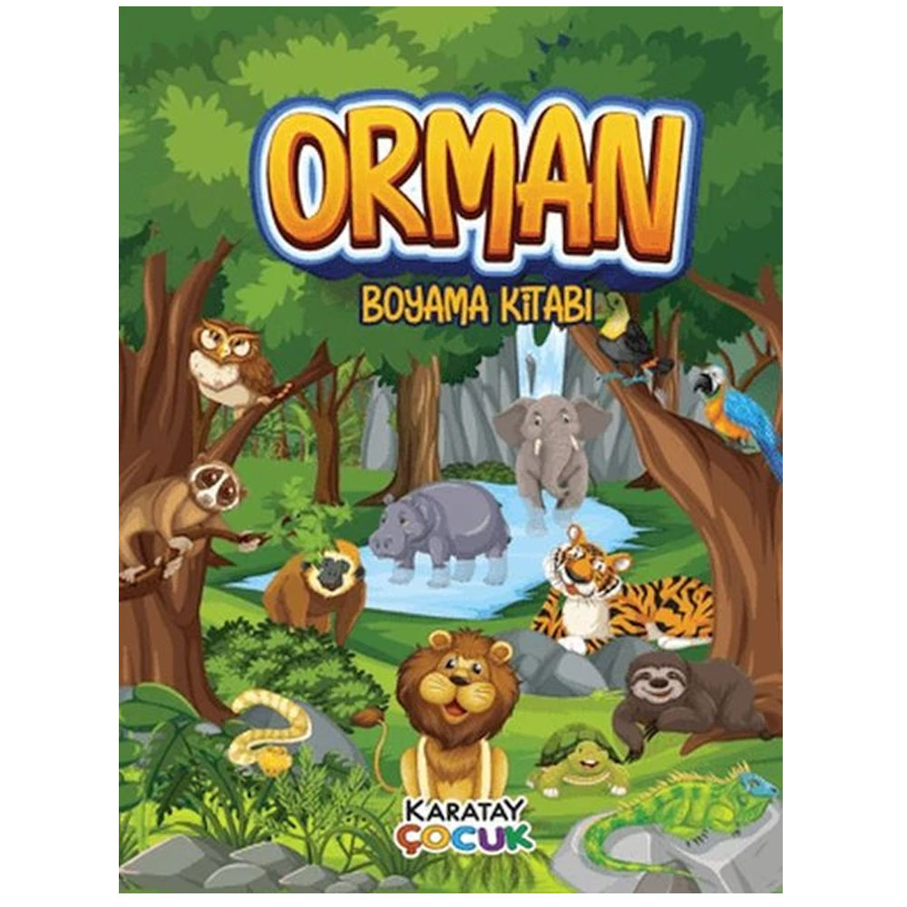 4E ORMAN BOYAMA 128 SYF KARATAY YAYINLARI