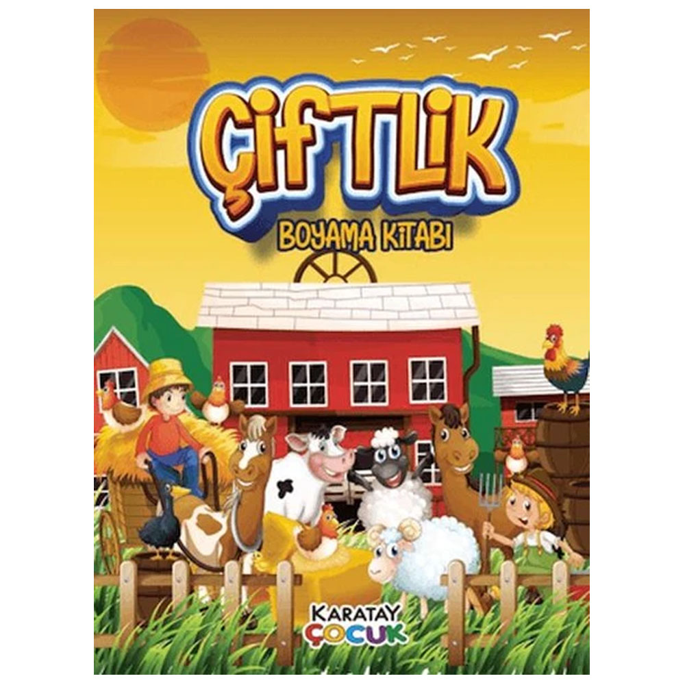 4E ÇİFTLİK BOYAMA 128 SYF.KARATAY YAYINLARI