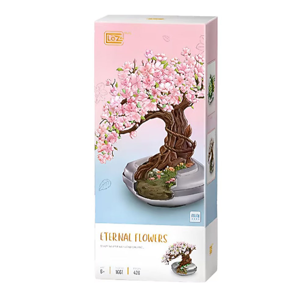 LOZ BLOCK OYUNCAK EBDİ ÇÇK PMB SAKURA KİRZ AĞCI 426 PARÇA LZ-1661