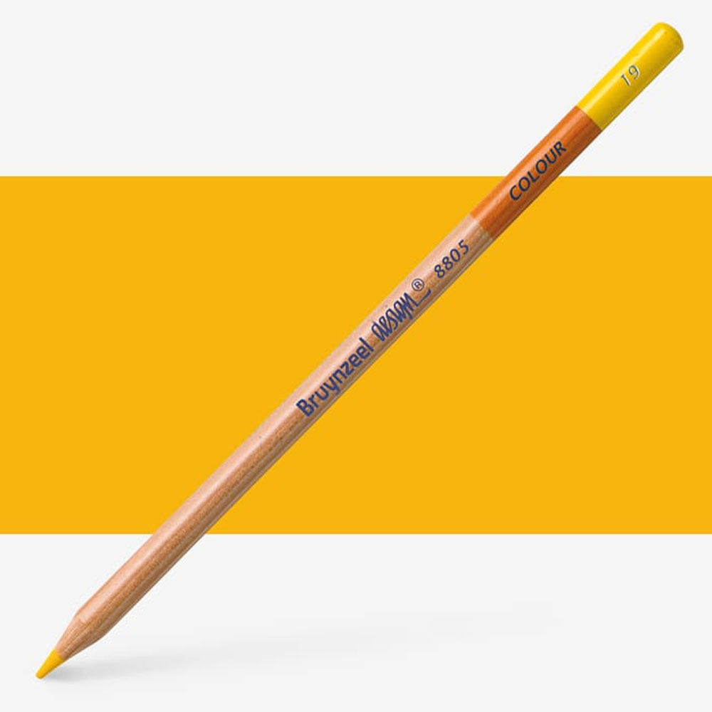 BRUYNZEEL DESİGN COLOUR NAPLESYELLOW PENCİLS