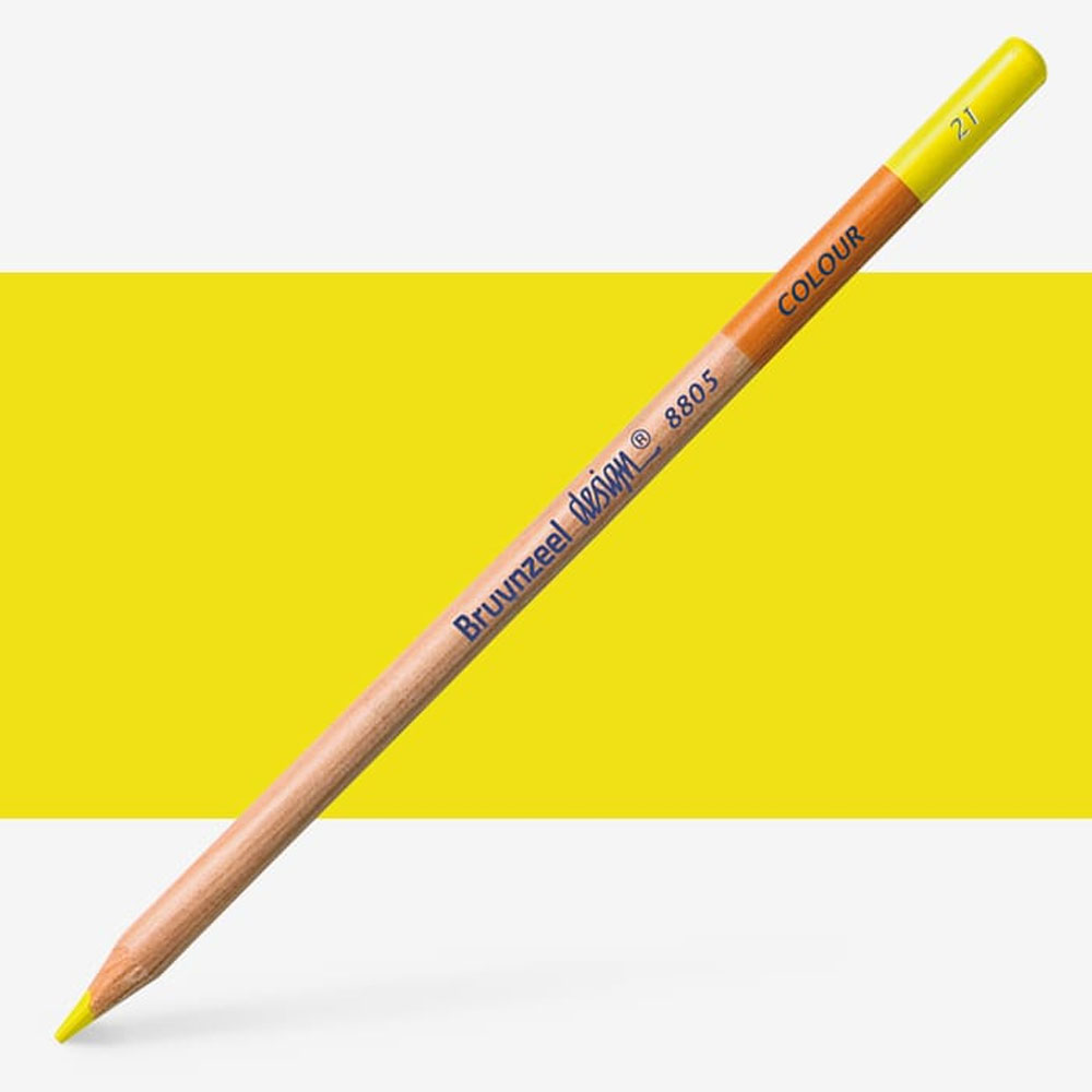 BRUYNZEEL DESİGN COLOUR LİGHT LEMON YELLOW PENCİLS