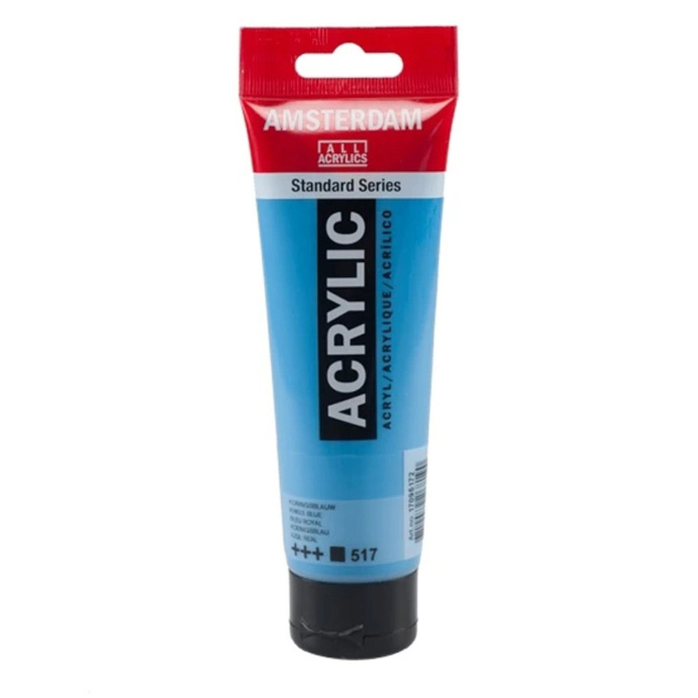 AMSTERDAM STANDARD SERİES AKRİLİK TUBE 120 ML KİNG S BLUE 517