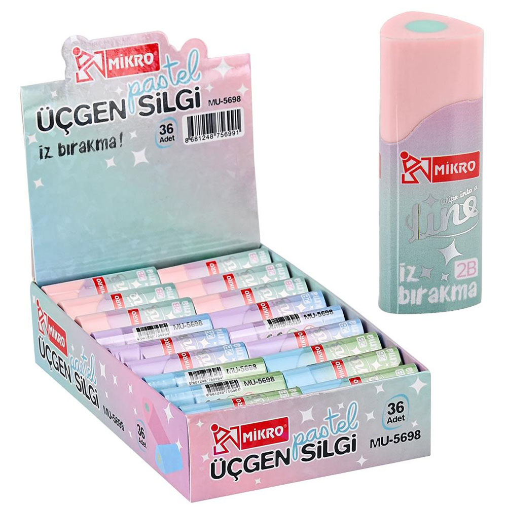 MİKRO SİLGİ LİNE PASTEL MU-5698