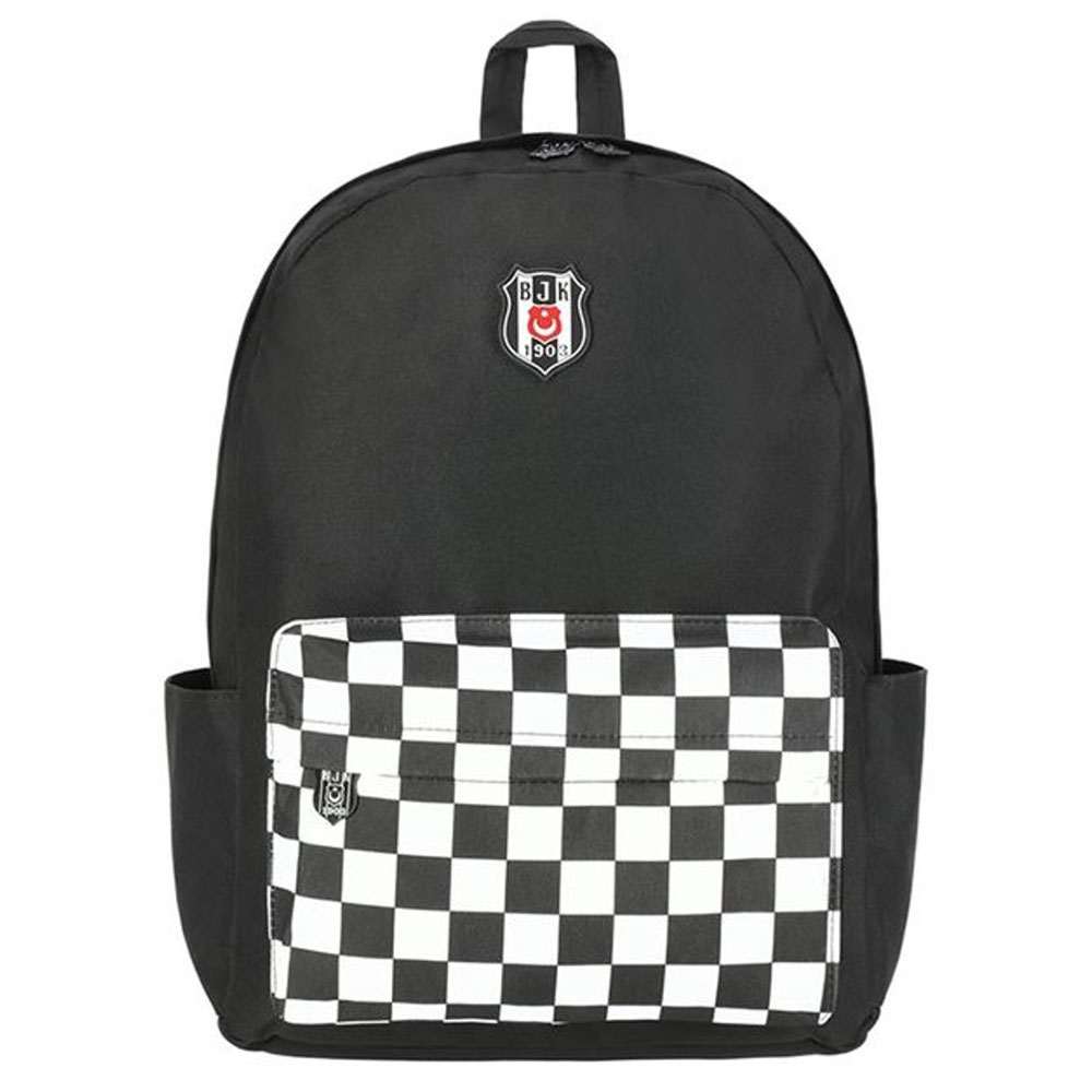 ME SIRT ÇANTASI BEŞİKTAŞ DAMA CEP DESENLİ 25305