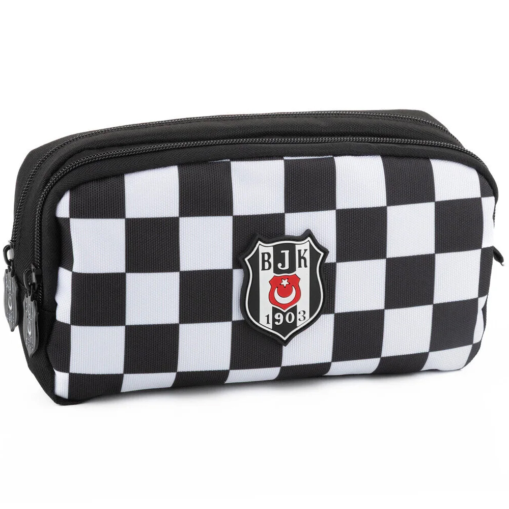 ME KALEM ÇANTASI BEŞİKTAŞ DAMA DESENLİ 25306
