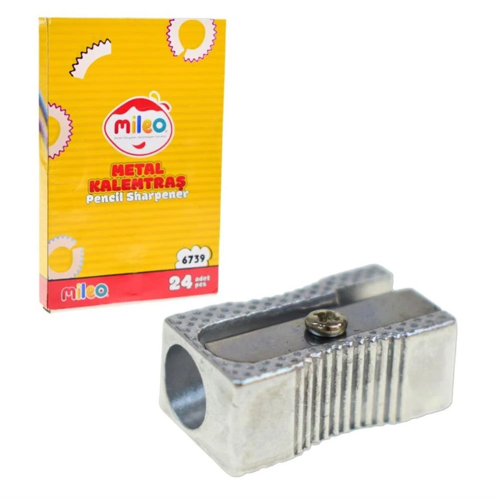 MİLEO KALEMTIRAŞ METAL TEKLİ 6739
