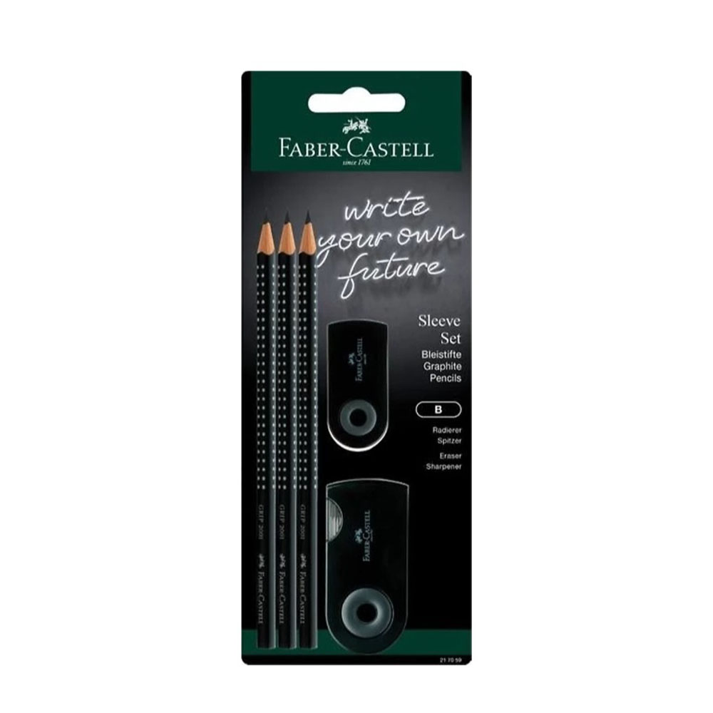 Faber-Castell Kurşun Kalem Ofis Seti Siyah 2024