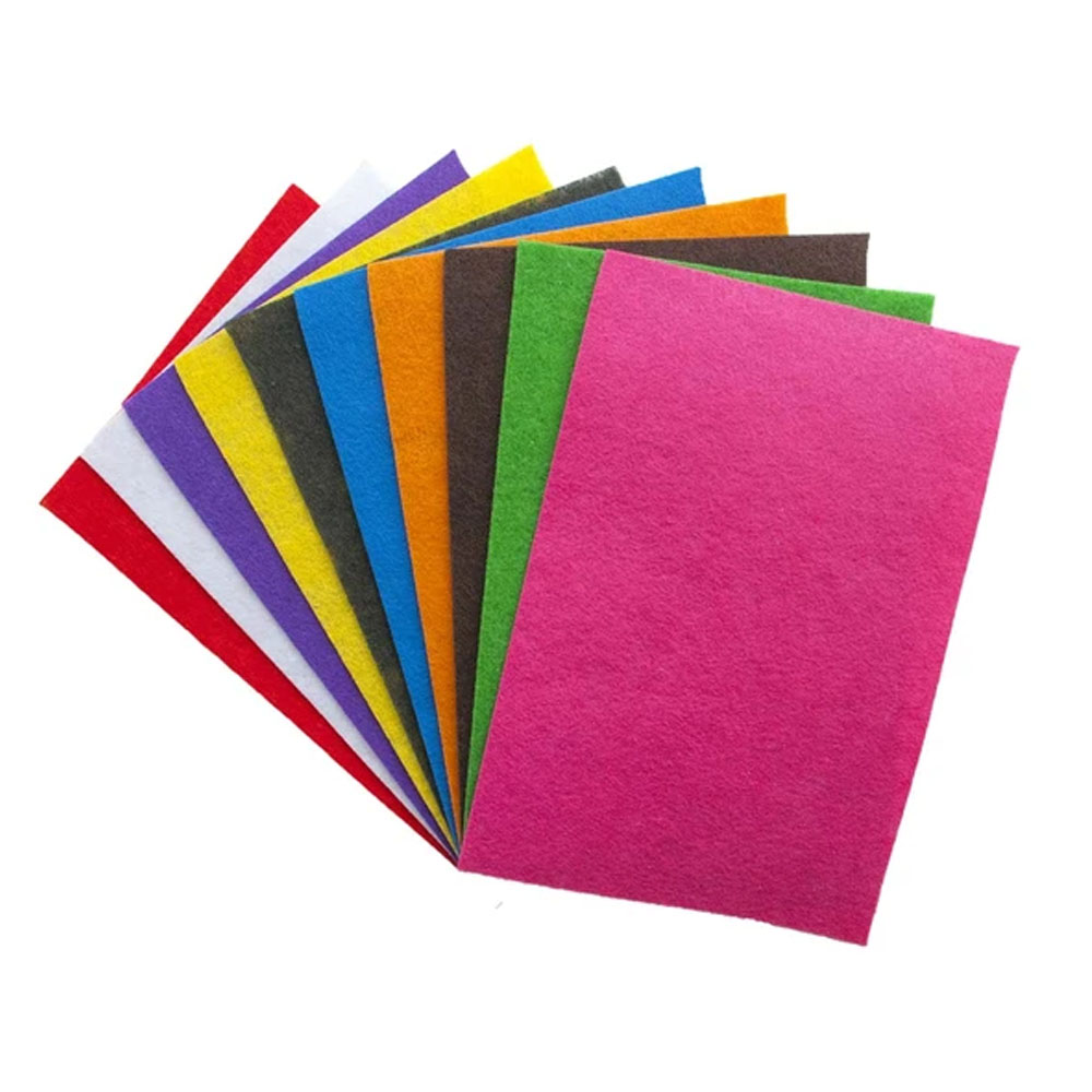 MİLEO KEÇE 180 GR 50X70 10 LU KARIŞIK RENKLER 1767