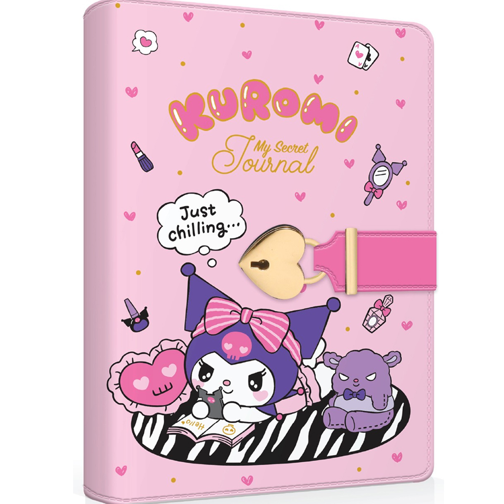 VJ KUROMİ KİLİTLİ GÜNLÜK A6 192 SYF 80 GR 525-2023