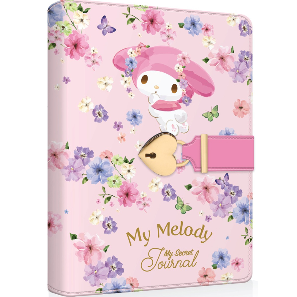 VJ MY MELODY KİLİTLİ GÜNLÜK A6 192 SYF 80 GR 525-2018
