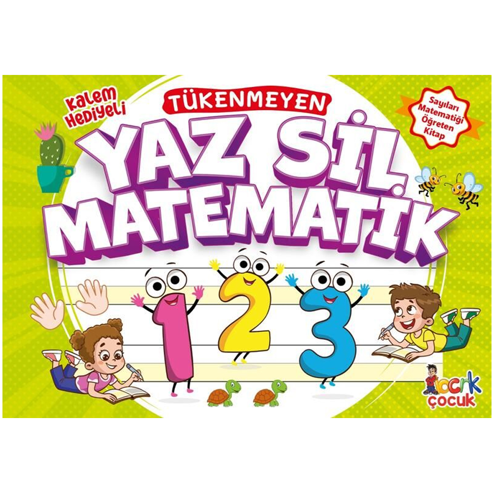 TÜKENMEYEN YAZ SİL MATEMATİK SPİRALLİ /BICIRIK