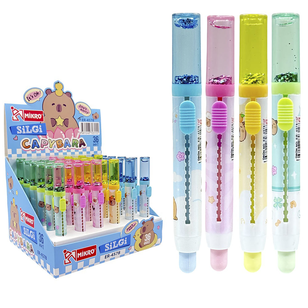 MİKRO SİLGİ CAPYBARA HİGH SÜRGÜLÜ 36 LI ER-4578