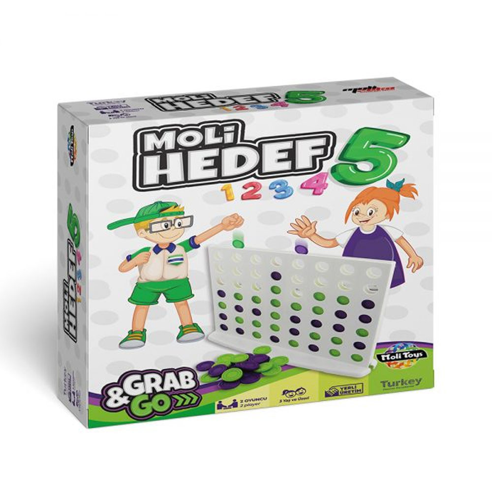 MOLİ TOYS HEDEF 5 AKIL MANTIK ZEKA VE STRATEJİ OYUNU ML-1308