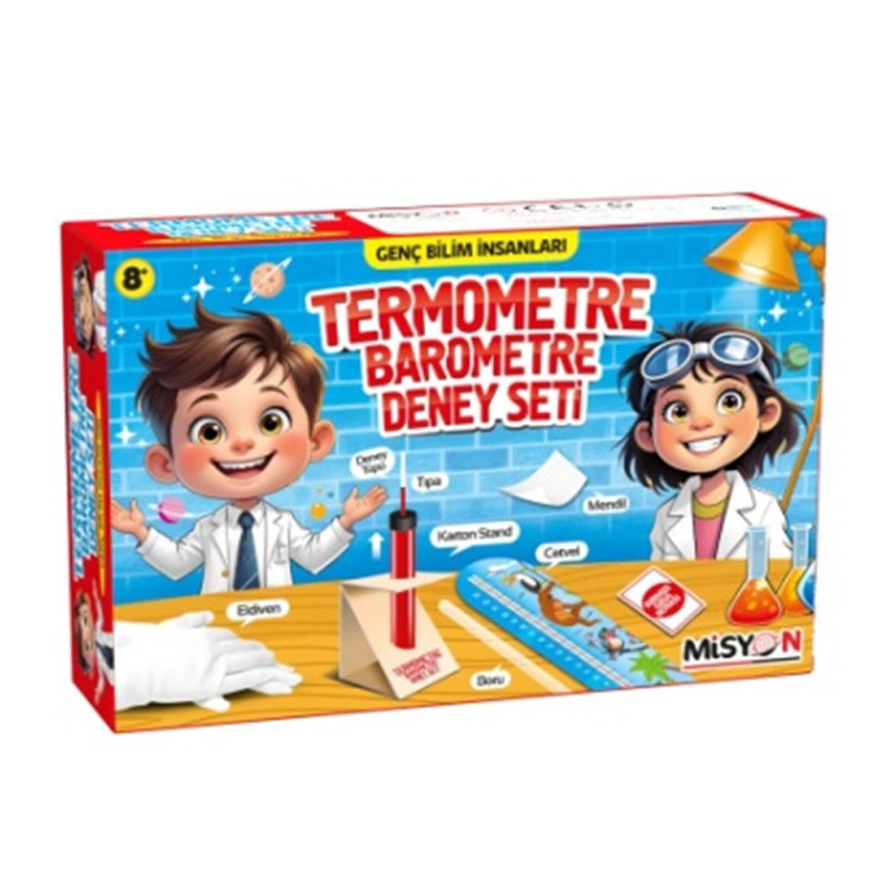 MİSYON TERMOMETRE VE BAROMETRE DENEY SETİ MSY-670