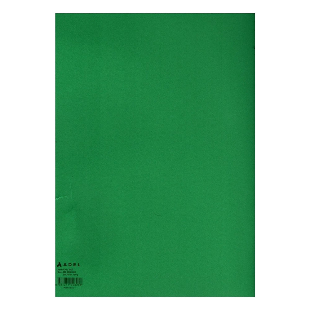 ADEL FON KARTONU YEŞİL 50X70 100 LÜ YL