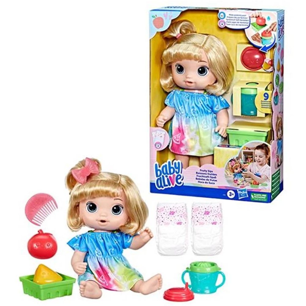 BABY ALİVE BEBEĞİMLE EĞLENCELİ YUDUMLAR (SARIŞIN)