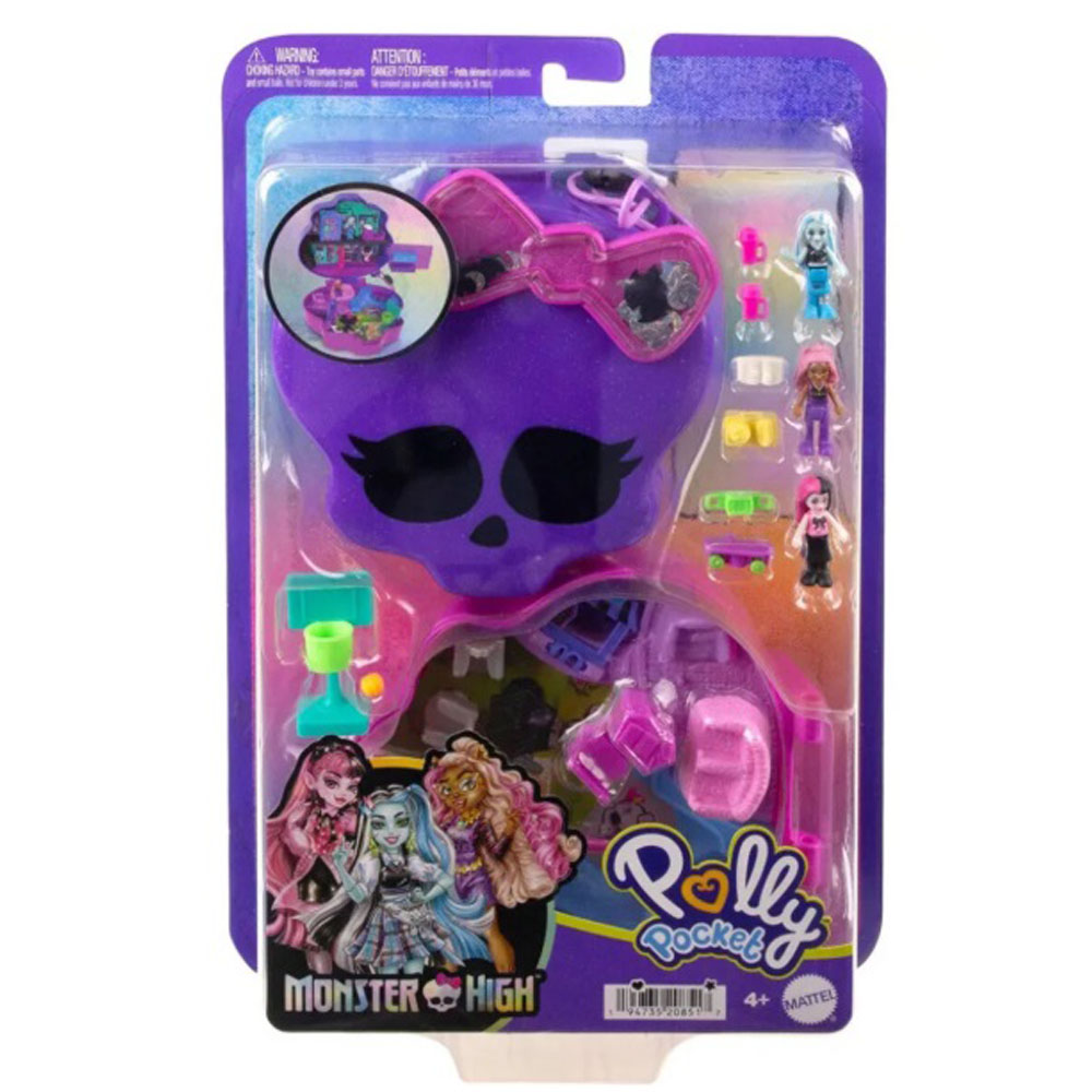 POLLY POCKET MONSTER HİGH TEMALI KOMPAKT OYUN SETİ