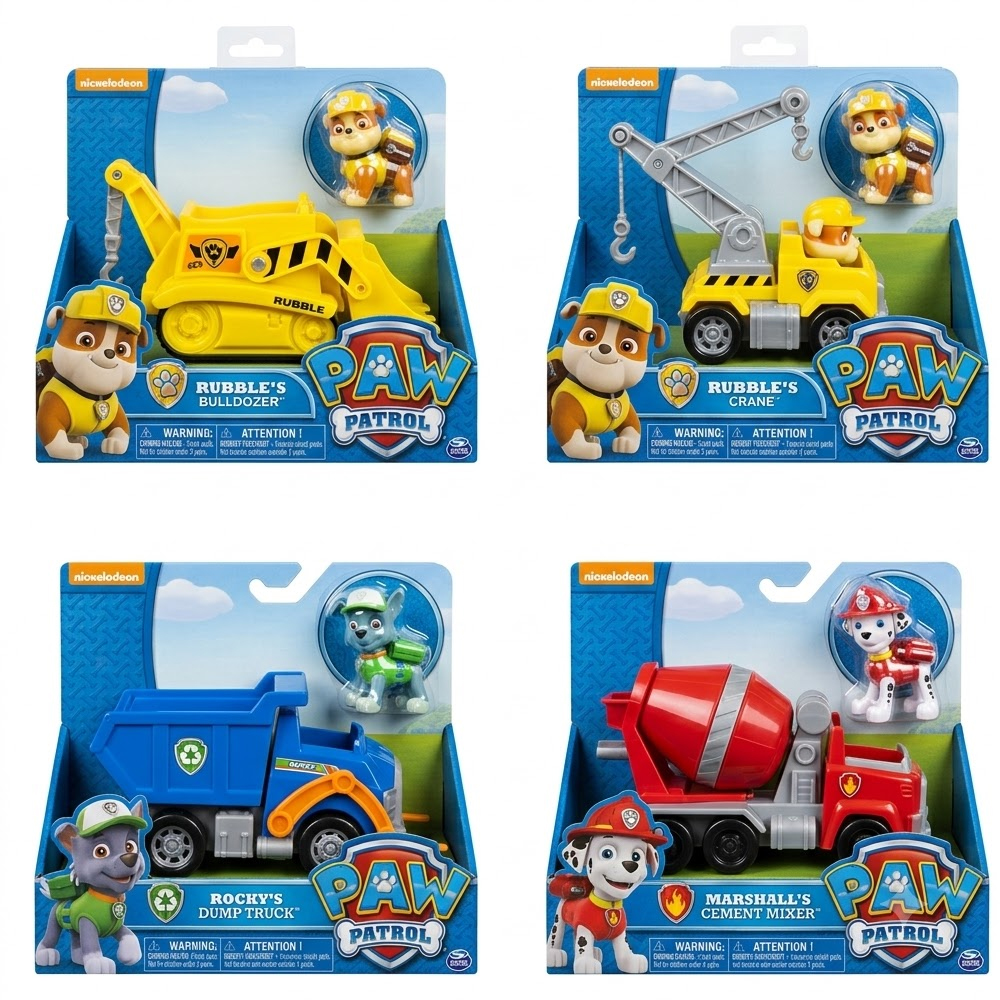 RUBBLE AND CREW, RUBBLE ANA ARAC ÇEŞİTLERİ - ASORTİ