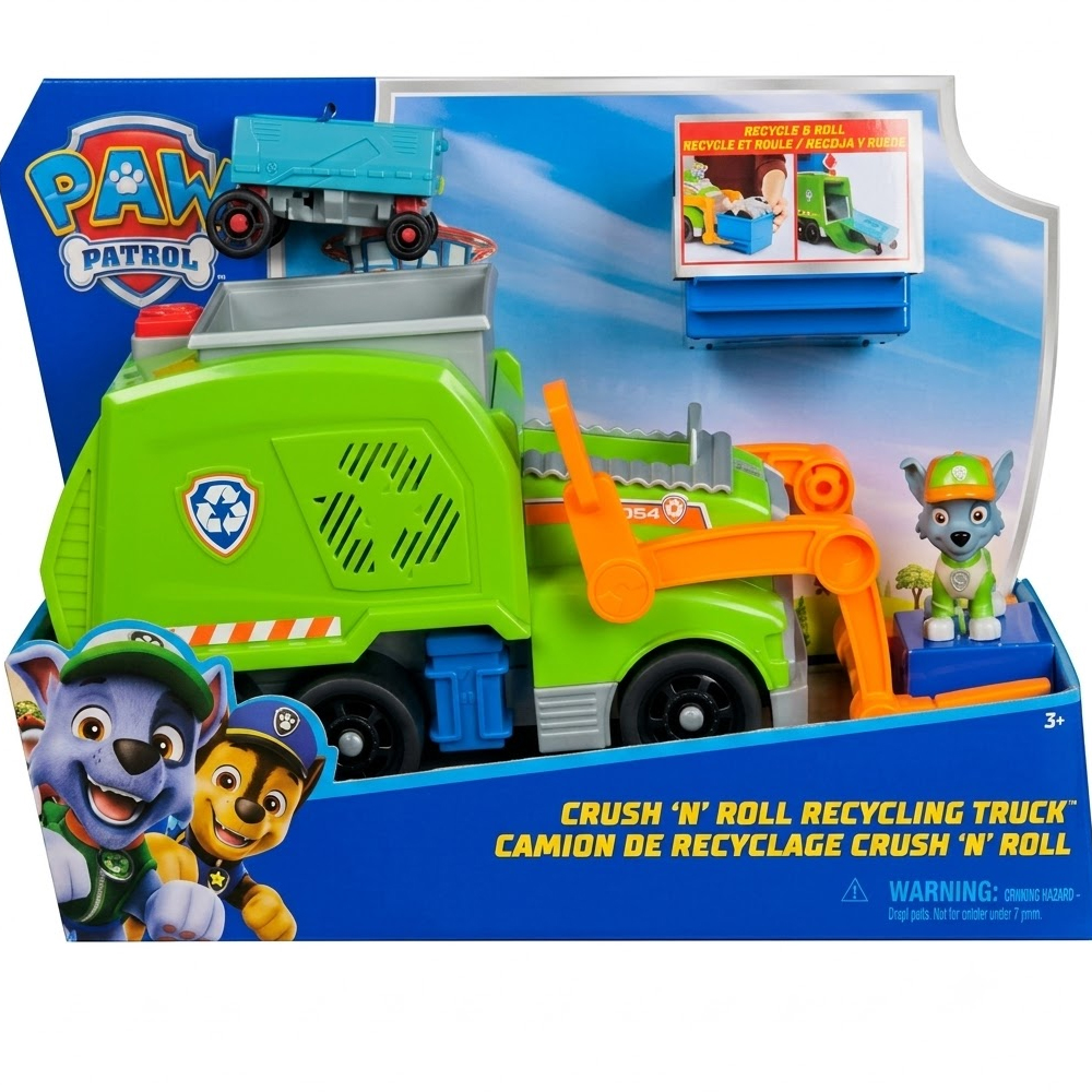PAW PATROL ROCKY DELUKS SÜRDÜRÜLEBILIR ARACI