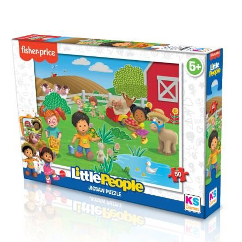 KS GAMES FİSHER PRICE LİTTLE PEOPLE 50 PARÇA LP 709
