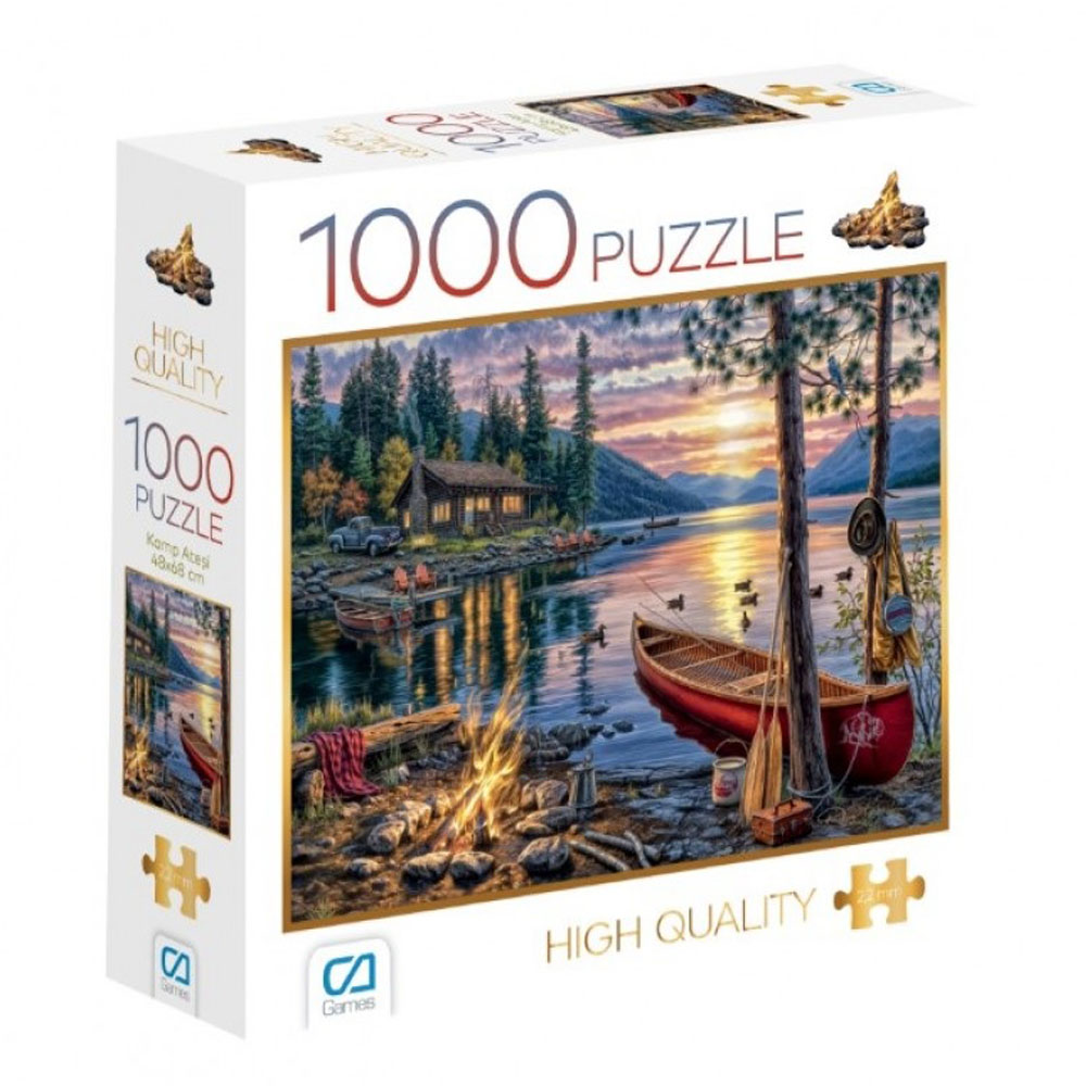 CA GAMES KAMP ATEŞİ PUZZLE 1000 CA1000-7083