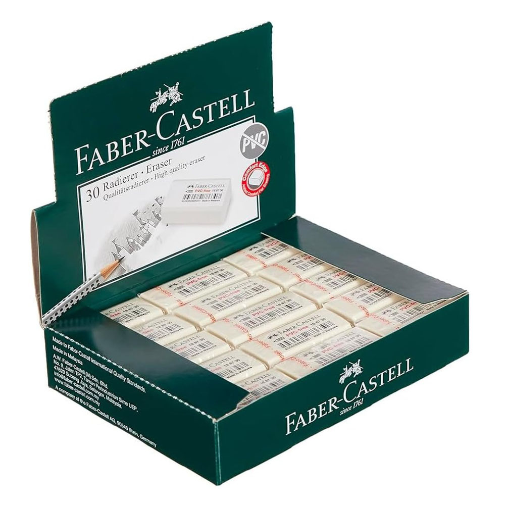 Faber-Castell Beyaz Silgi 30 Li 7086/30