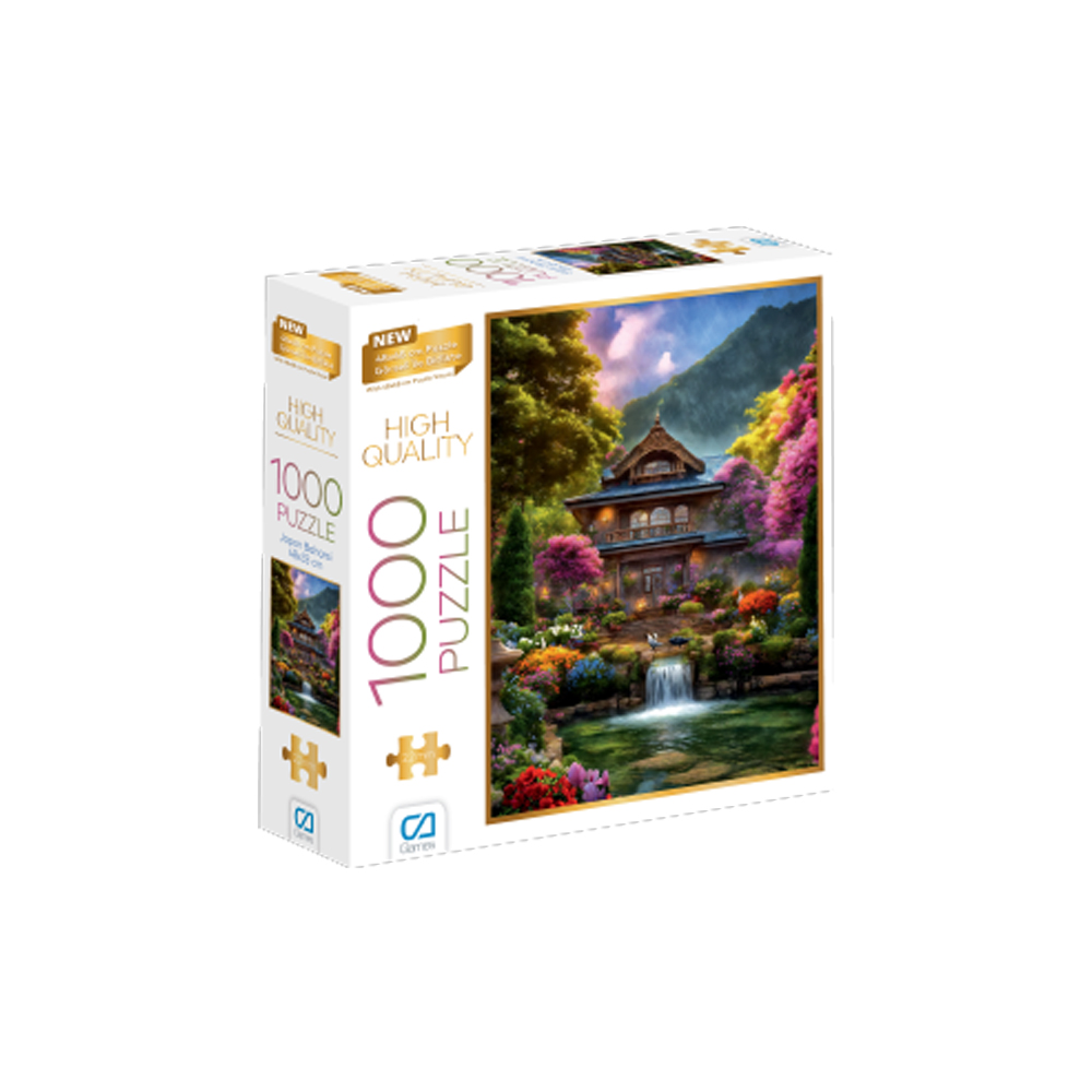 CA GAMES JAPON BAHÇESİ PUZZLE 1000 PARÇA CA1000-7080
