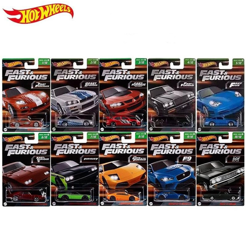 Hot Wheels Fast & Furıous Temalı Arabalar hnr88 - 24'lü Kutu