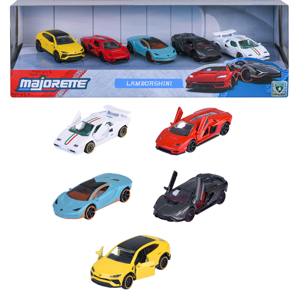 MAJORETTE LAMBORGHİNİ 5 Lİ HEDİYE PAKETİ 8502105001