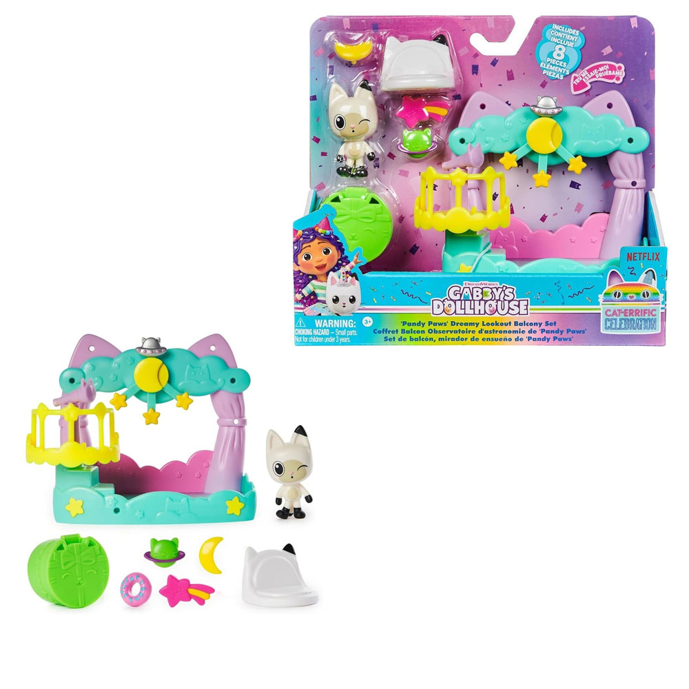 GABBY`NİN HAYAL EVİ DEKORASYON SETİ ASORTİ
