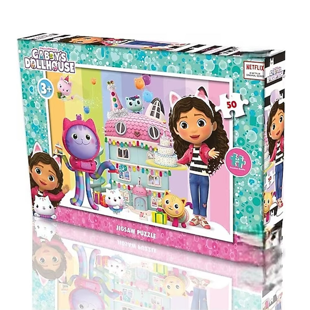 GABBYS DOLLHOUSE PUZZLE 50 PRÇ.