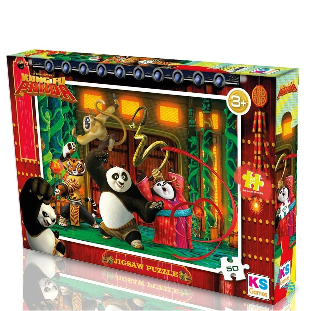 Ks Games Kung Fu Panda Puzzle 50 Prç.