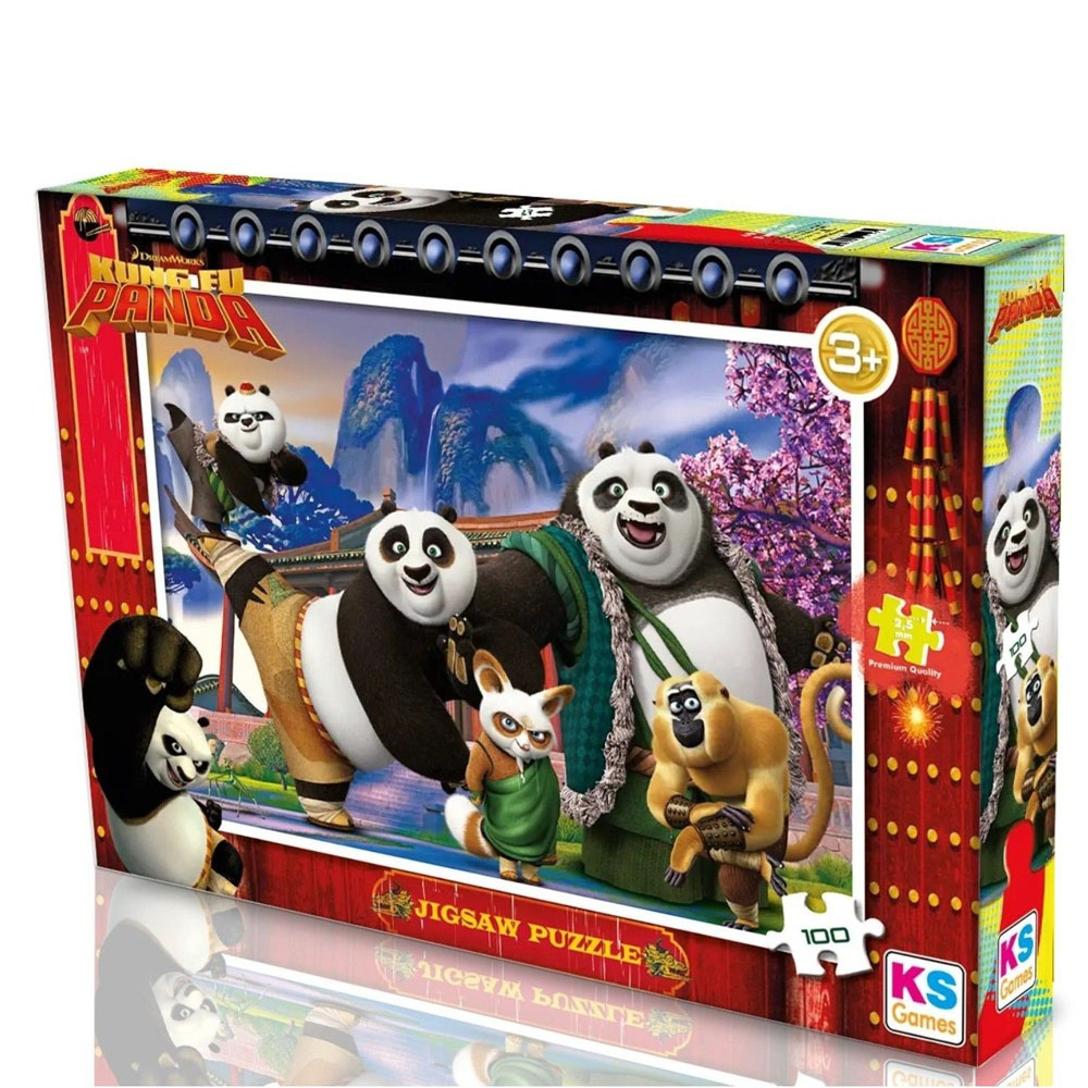Ks Games Kung Fu Panda Puzzle 100 Prç.
